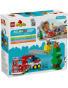 LEGO-10473,Lego Duplo Camion De Pompieri Cu Furtun Si Pompier 10473