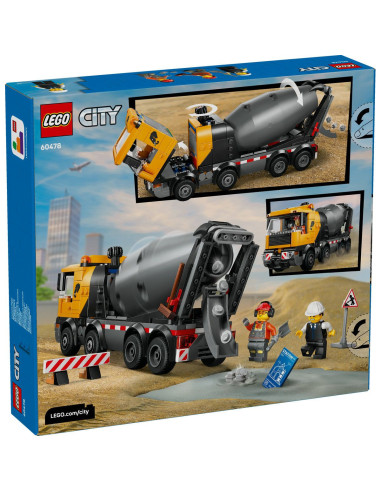 LEGO-60478,Lego City Autobetoniera 60478