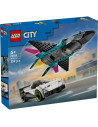 LEGO-60489,Lego City Avion Cu Reactie Vs Masina 60489