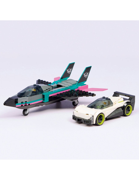 LEGO-60489,Lego City Avion Cu Reactie Vs Masina 60489