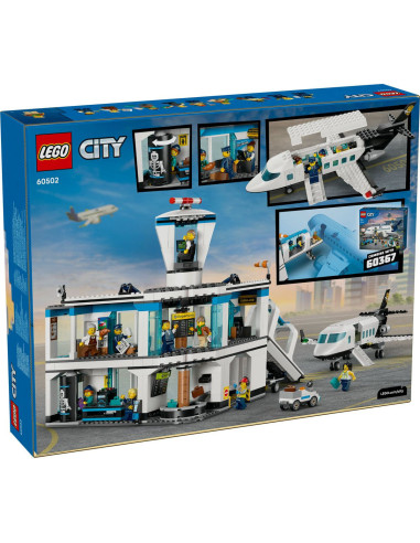 LEGO-60502,Lego City Aeroport Cu Avion 60502