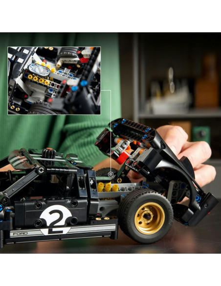 LEGO-42223,Lego Technic Masina De Curse 1966 Ford Gt40 Mkii 42223