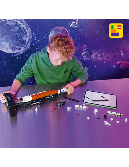 LEGO-42221,Lego Technic Racheta Sistemului De Lansare Spatiala Nasa Artemis 42221