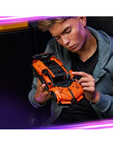 LEGO-42222,Lego Technic Hipermasina Bugatti Chiron Pur Sport 42222