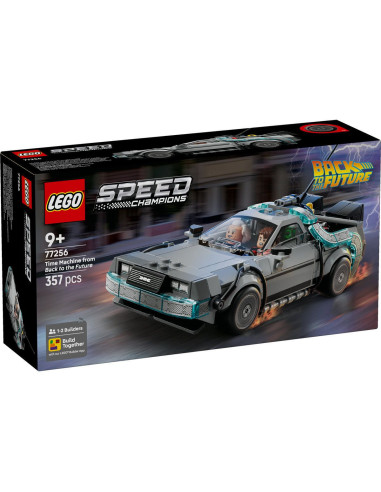 LEGO-77256,Lego Speed Champions Masina Timpului Din Inapoi In Viitor 77256