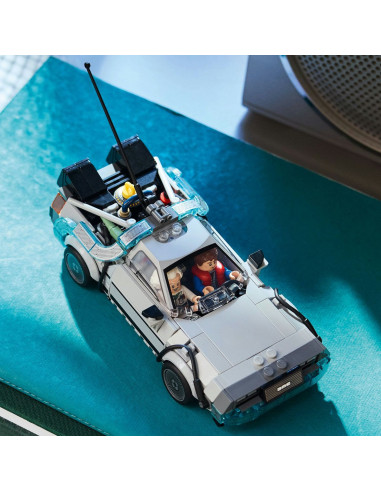 LEGO-77256,Lego Speed Champions Masina Timpului Din Inapoi In Viitor 77256