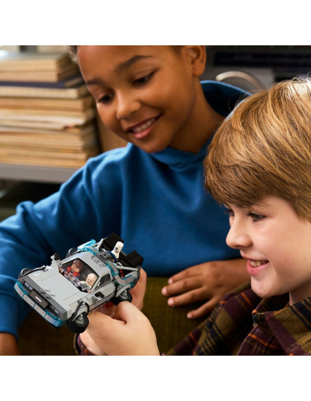 LEGO-77256,Lego Speed Champions Masina Timpului Din Inapoi In Viitor 77256