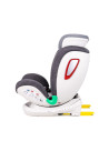 906Platinum_Grey,Scaun auto Platinum Deluxe i-Size Buf Boof cu isofix rotativ 360 grade Top Tether SIPS 40-150 cm 0-36 kg Grey