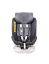 906Platinum_Grey,Scaun auto Platinum Deluxe i-Size Buf Boof cu isofix rotativ 360 grade Top Tether SIPS 40-150 cm 0-36 kg Grey