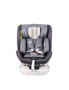 906Platinum_Grey,Scaun auto Platinum Deluxe i-Size Buf Boof cu isofix rotativ 360 grade Top Tether SIPS 40-150 cm 0-36 kg Grey