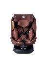Saphir_Coffee,Scaun Auto Saphir DELUXE BUF BOOF iSIZE Coffee cu Isofix pozitie somn 165 grade rotativ 360 grade 40-150 cm