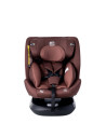 Saphir_Coffee,Scaun Auto Saphir DELUXE BUF BOOF iSIZE Coffee cu Isofix pozitie somn 165 grade rotativ 360 grade 40-150 cm