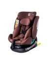 Saphir_Coffee,Scaun Auto Saphir DELUXE BUF BOOF iSIZE Coffee cu Isofix pozitie somn 165 grade rotativ 360 grade 40-150 cm