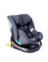 Saphir_Grey,Scaun Auto Saphir DELUXE BUF BOOF iSIZE Grey cu Isofix pozitie somn 165 grade rotativ 360 grade 40-150 cm