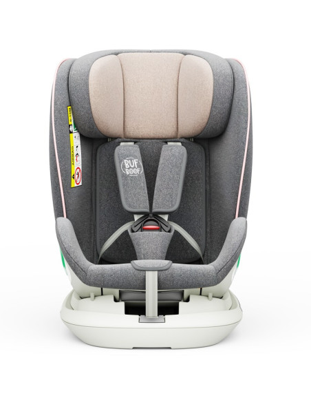 906Platinum_Pink,Scaun auto Platinum Deluxe i-Size Buf Boof cu isofix rotativ 360 grade Top Tether SIPS 40-150 cm 0-36 kg Pink