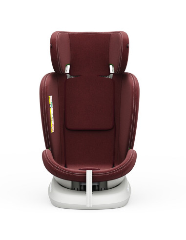 iSizeTWT_Red,Scaun Auto TWT Plus DELUXE BUF BOOF iSIZE Red cu Isofix rotativ 360 grade 40-150 cm