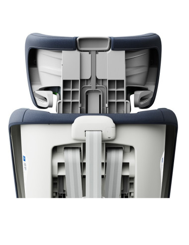 iSizeTWT_Blue,Scaun Auto TWT Plus DELUXE BUF BOOF iSIZE Blue cu Isofix rotativ 360 grade 40-150 cm