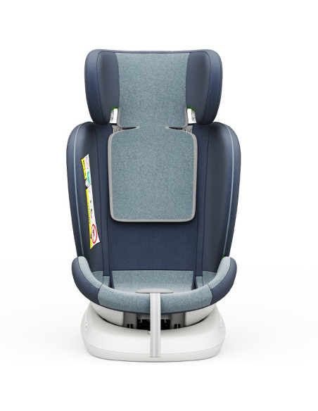 iSizeTWT_Blue,Scaun Auto TWT Plus DELUXE BUF BOOF iSIZE Blue cu Isofix rotativ 360 grade 40-150 cm
