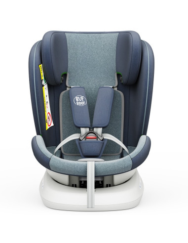 iSizeTWT_Blue,Scaun Auto TWT Plus DELUXE BUF BOOF iSIZE Blue cu Isofix rotativ 360 grade 40-150 cm