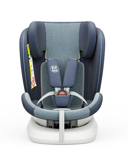 iSizeTWT_Blue,Scaun Auto TWT Plus DELUXE BUF BOOF iSIZE Blue cu Isofix rotativ 360 grade 40-150 cm
