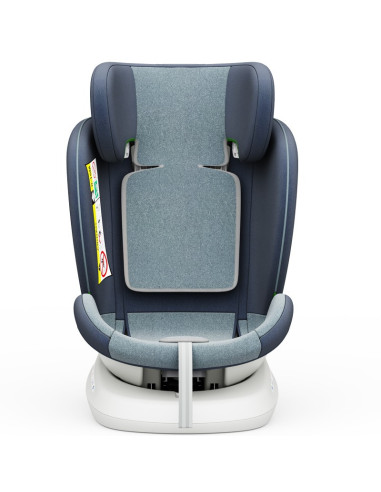 iSizeTWT_Blue,Scaun Auto TWT Plus DELUXE BUF BOOF iSIZE Blue cu Isofix rotativ 360 grade 40-150 cm