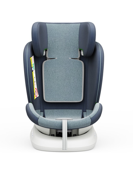iSizeTWT_Blue,Scaun Auto TWT Plus DELUXE BUF BOOF iSIZE Blue cu Isofix rotativ 360 grade 40-150 cm