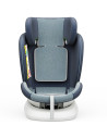iSizeTWT_Blue,Scaun Auto TWT Plus DELUXE BUF BOOF iSIZE Blue cu Isofix rotativ 360 grade 40-150 cm