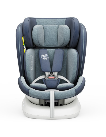 iSizeTWT_Blue,Scaun Auto TWT Plus DELUXE BUF BOOF iSIZE Blue cu Isofix rotativ 360 grade 40-150 cm