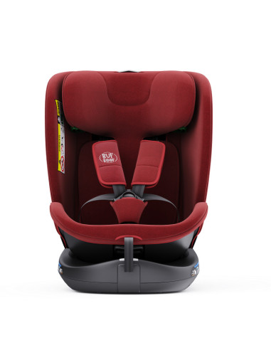 B.Joy_Red,Scaun Auto B-Joy DELUXE BUF BOOF iSIZE Red cu Isofix pozitie somn 155 grade rotativ 360 grade 40-150 cm