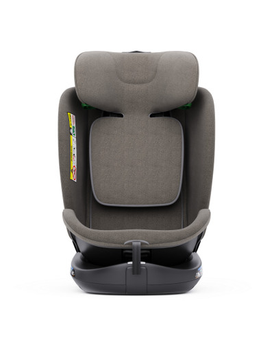 B.Joy_LightBrown,Scaun Auto B-Joy DELUXE BUF BOOF iSIZE LightBrown cu Isofix pozitie somn 155 grade rotativ 360 grade 40-150 cm