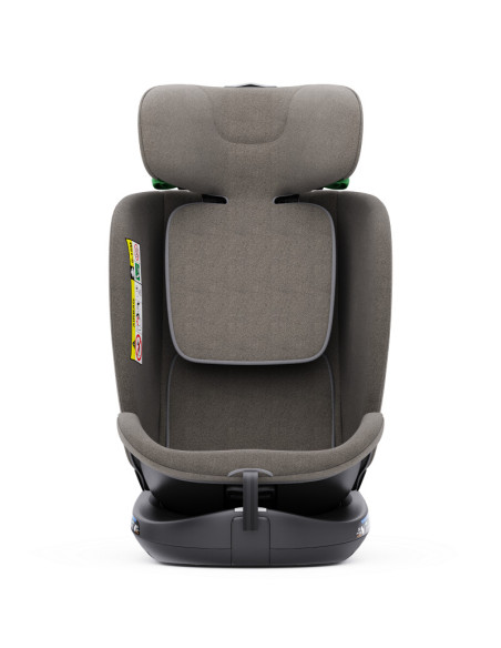 B.Joy_LightBrown,Scaun Auto B-Joy DELUXE BUF BOOF iSIZE LightBrown cu Isofix pozitie somn 155 grade rotativ 360 grade 40-150 cm