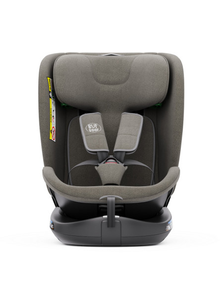 B.Joy_LightBrown,Scaun Auto B-Joy DELUXE BUF BOOF iSIZE LightBrown cu Isofix pozitie somn 155 grade rotativ 360 grade 40-150 cm