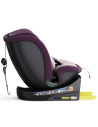 B.Joy_Purple,Scaun Auto B-Joy DELUXE BUF BOOF iSIZE Purple cu Isofix pozitie somn 155 grade rotativ 360 grade 40-150 cm
