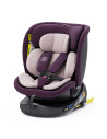 B.Joy_Purple,Scaun Auto B-Joy DELUXE BUF BOOF iSIZE Purple cu Isofix pozitie somn 155 grade rotativ 360 grade 40-150 cm