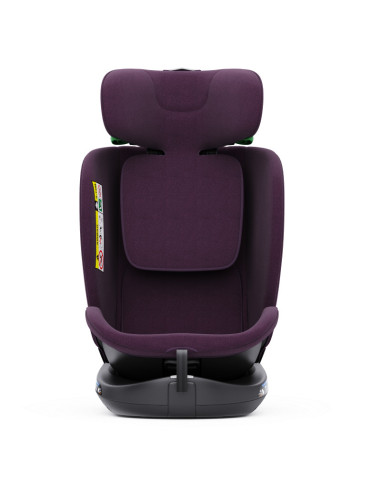 B.Joy_Purple,Scaun Auto B-Joy DELUXE BUF BOOF iSIZE Purple cu Isofix pozitie somn 155 grade rotativ 360 grade 40-150 cm