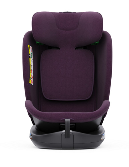 B.Joy_Purple,Scaun Auto B-Joy DELUXE BUF BOOF iSIZE Purple cu Isofix pozitie somn 155 grade rotativ 360 grade 40-150 cm