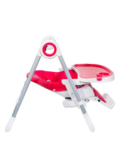 X-6Red,Scaun de masa X-6 BUF BOOF, 4 pozitii inclinare pana la 180 grade, reglabil 7 pozitii inaltime, Red