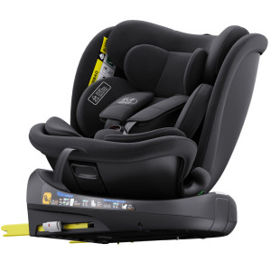 B.Joy_Black,Scaun Auto B-Joy DELUXE BUF BOOF iSIZE Black cu Isofix pozitie somn 155 grade rotativ 360 grade 40-150 cm