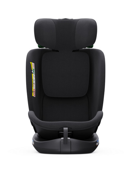 B.Joy_Black,Scaun Auto B-Joy DELUXE BUF BOOF iSIZE Black cu Isofix pozitie somn 155 grade rotativ 360 grade 40-150 cm