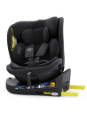 B.Joy_Black,Scaun Auto B-Joy DELUXE BUF BOOF iSIZE Black cu Isofix pozitie somn 155 grade rotativ 360 grade 40-150 cm