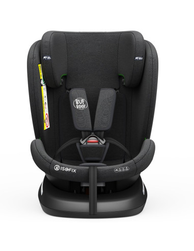 iSizeTWT_BlackJeans,Scaun Auto TWT Plus DELUXE BUF BOOF iSIZE BlackJeans cu Isofix rotativ 360 grade 40-150 cm