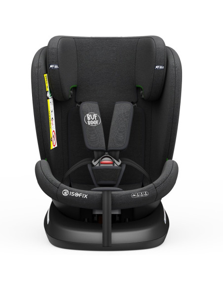 iSizeTWT_BlackJeans,Scaun Auto TWT Plus DELUXE BUF BOOF iSIZE BlackJeans cu Isofix rotativ 360 grade 40-150 cm