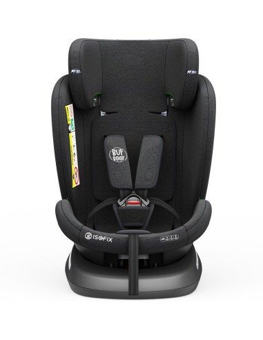 iSizeTWT_BlackJeans,Scaun Auto TWT Plus DELUXE BUF BOOF iSIZE BlackJeans cu Isofix rotativ 360 grade 40-150 cm