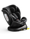 iSizeTWT_BlackJeans,Scaun Auto TWT Plus DELUXE BUF BOOF iSIZE BlackJeans cu Isofix rotativ 360 grade 40-150 cm
