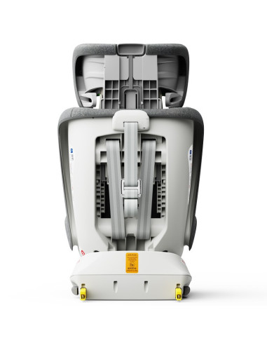 iSizeTWT_CreamGrey,Scaun Auto TWT Plus DELUXE BUF BOOF iSIZE CreamGrey cu Isofix rotativ 360 grade 40-150 cm