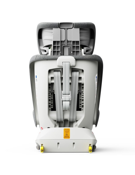 iSizeTWT_CreamGrey,Scaun Auto TWT Plus DELUXE BUF BOOF iSIZE CreamGrey cu Isofix rotativ 360 grade 40-150 cm