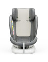 iSizeTWT_CreamGrey,Scaun Auto TWT Plus DELUXE BUF BOOF iSIZE CreamGrey cu Isofix rotativ 360 grade 40-150 cm
