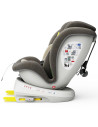 iSizeTWT_LightBrown,Scaun Auto TWT Plus DELUXE BUF BOOF iSIZE LightBrown cu Isofix rotativ 360 grade 40-150 cm