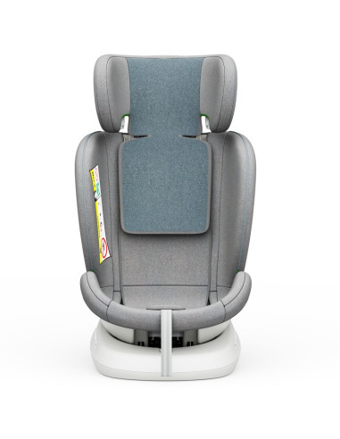 iSizeTWT_LightBlue,Scaun Auto TWT Plus DELUXE BUF BOOF iSIZE LightBlue cu Isofix rotativ 360 grade 40-150 cm