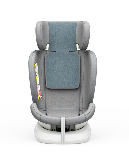 iSizeTWT_LightBlue,Scaun Auto TWT Plus DELUXE BUF BOOF iSIZE LightBlue cu Isofix rotativ 360 grade 40-150 cm
